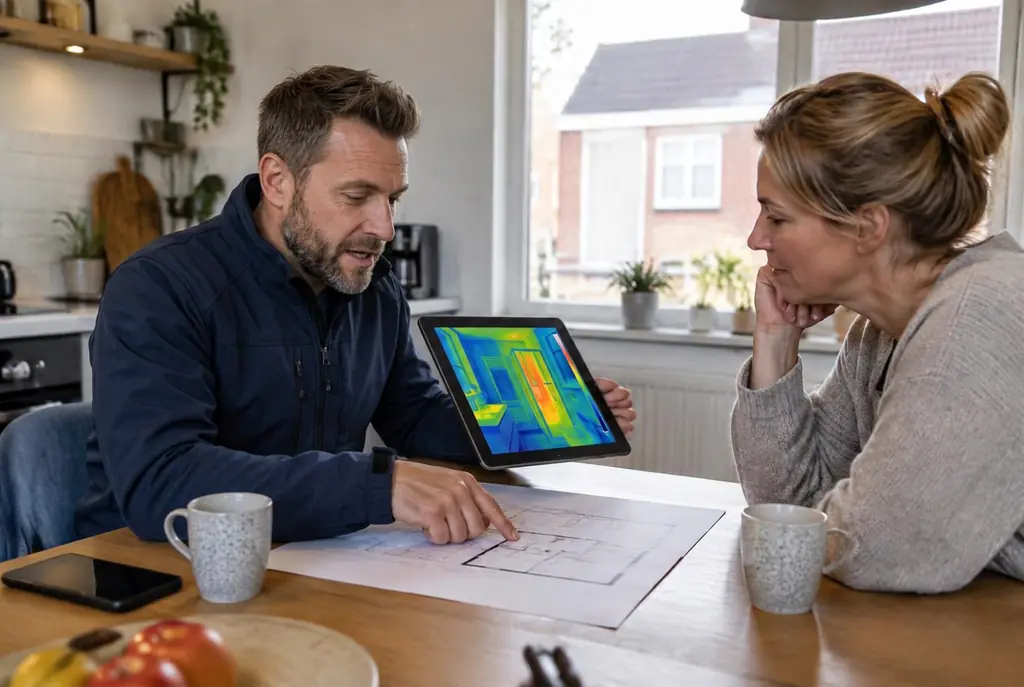 Lekdetectie Nieuwkoop – bevindingen bespreken aan de keukentafel